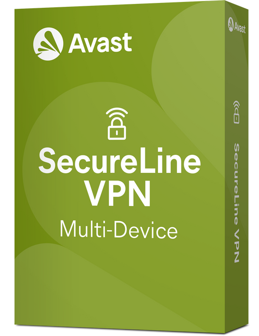 Avast SecureLine VPN - Multi-Devices - 10 Devices - 1 Year